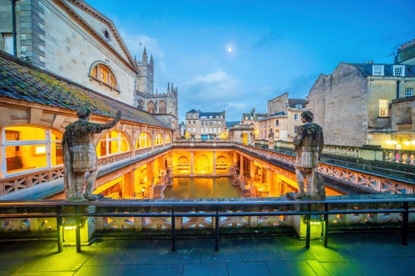 Roman Bathes in Bath City